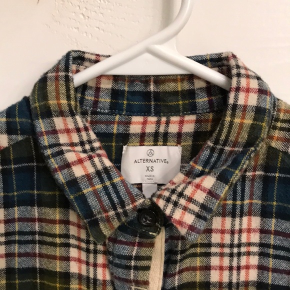 Cozy Alternative Flannel Shirtdress - Picture 3 of 5